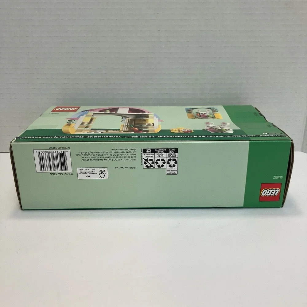 LEGO Spring Garden House Set Easter Bunny 40682 Shipped In a‎ Bubble Mailer